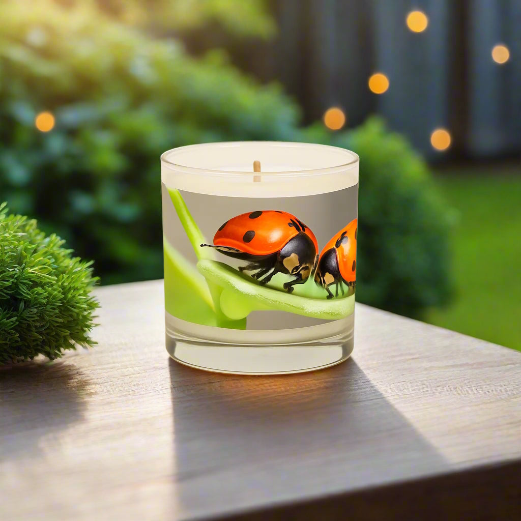 wrapped candle