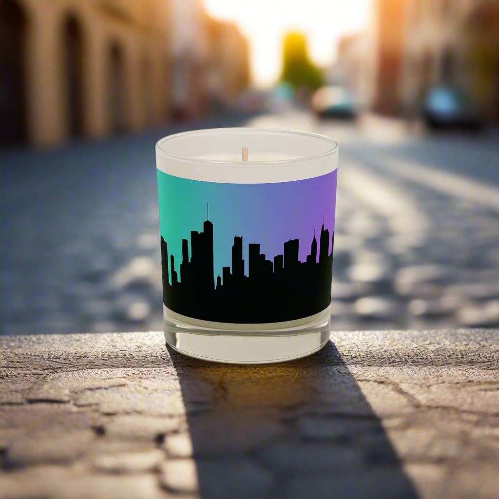 wrapped candle