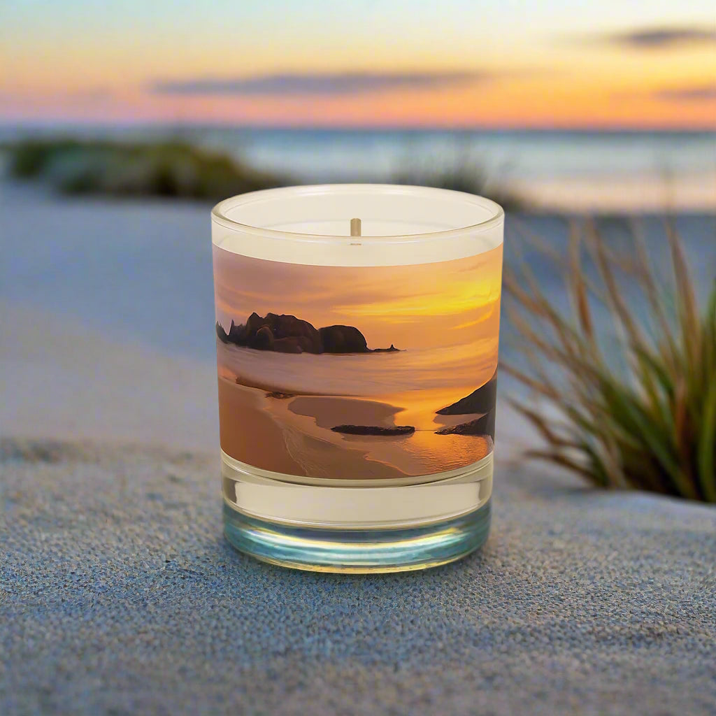 wrapped candle
