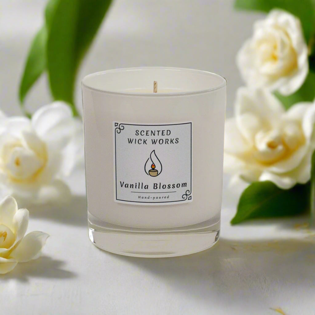 candle vanilla blossom