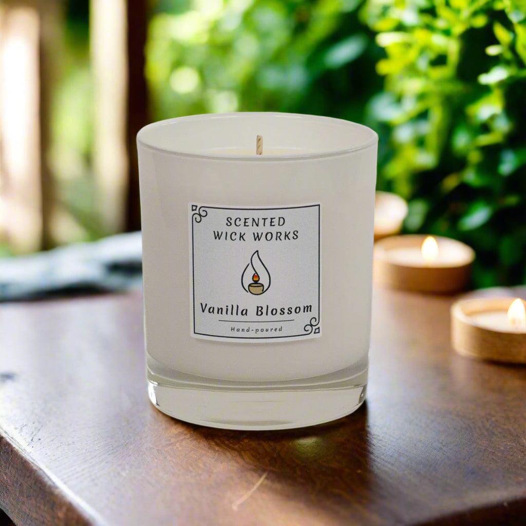 candle vanilla blossom