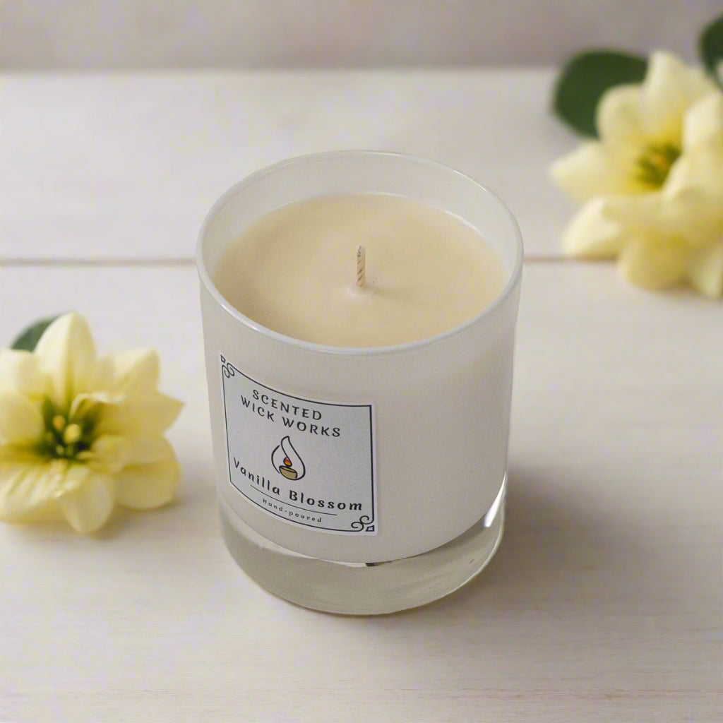 candle vanilla blossom