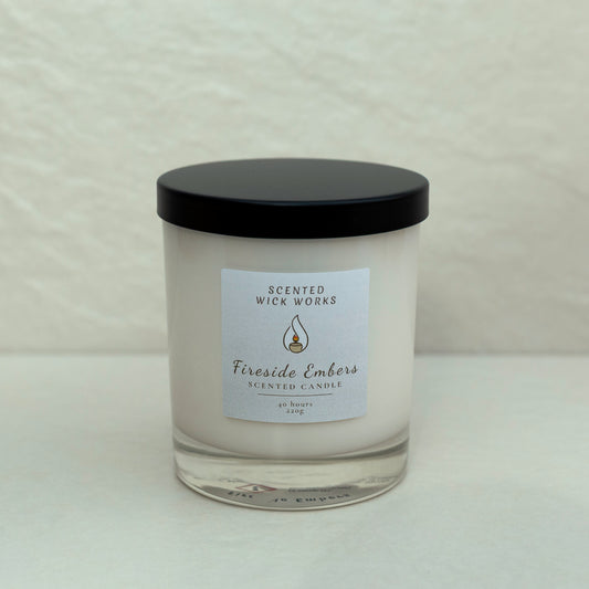 fireside embers 30cl scented candle