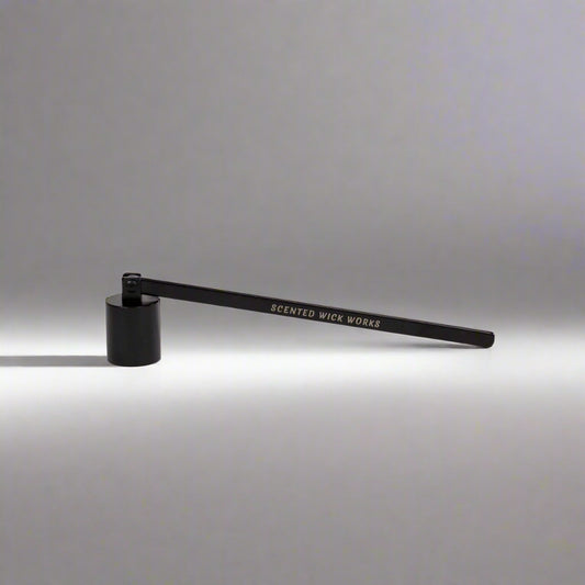 candle wick snuffer in black