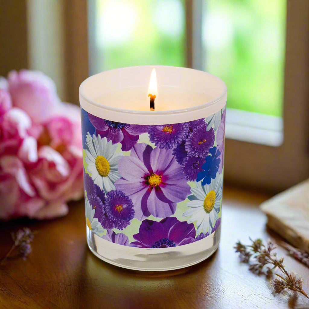 candle wrapped