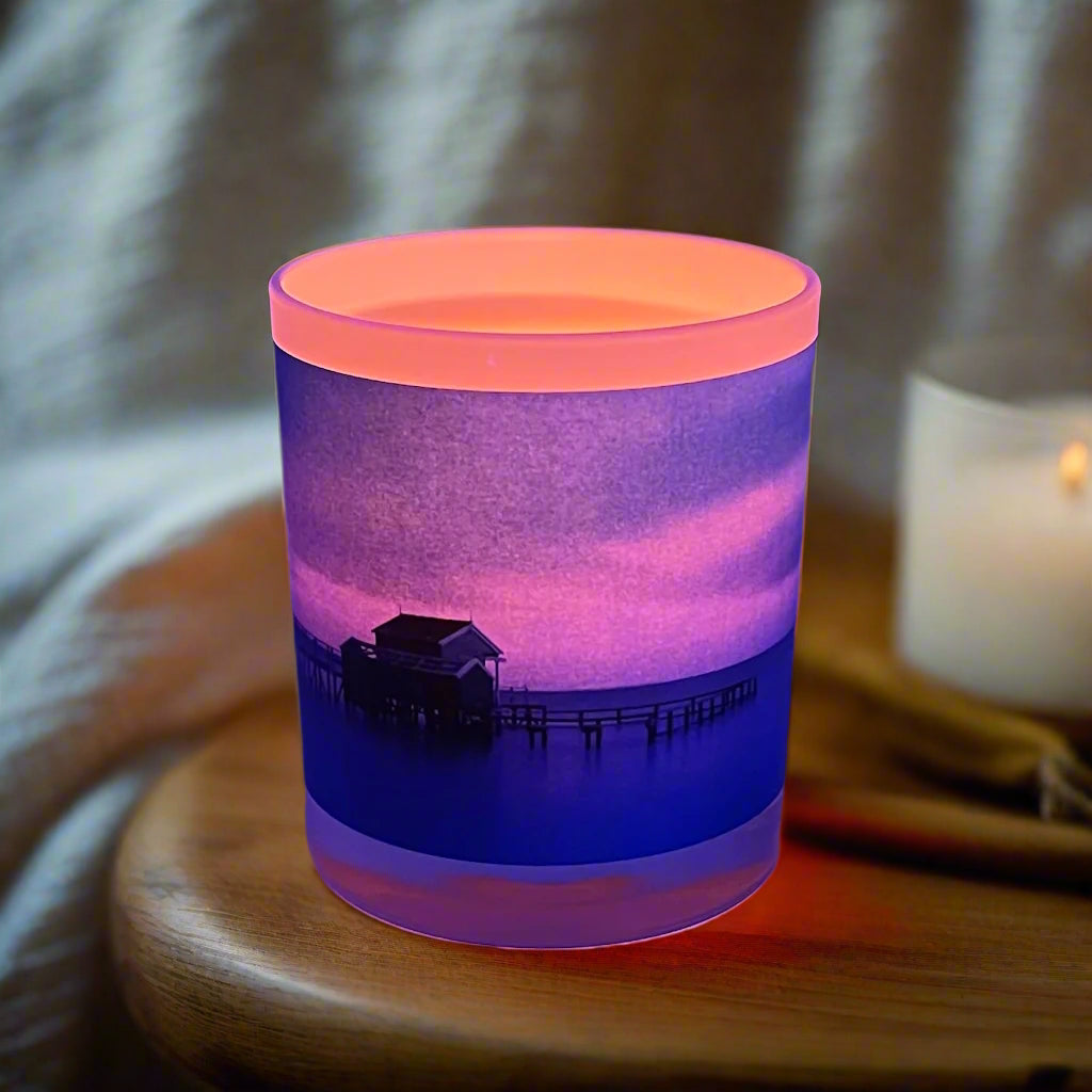 wrapped candle