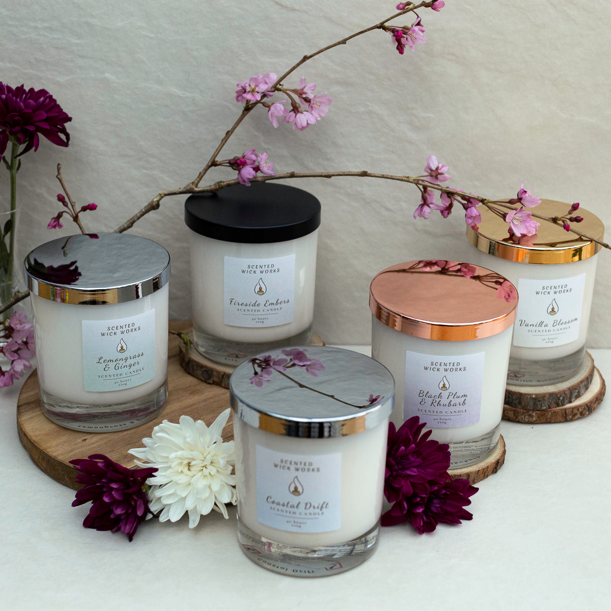 30cl scented candles collection