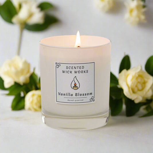 candle vanilla blossom