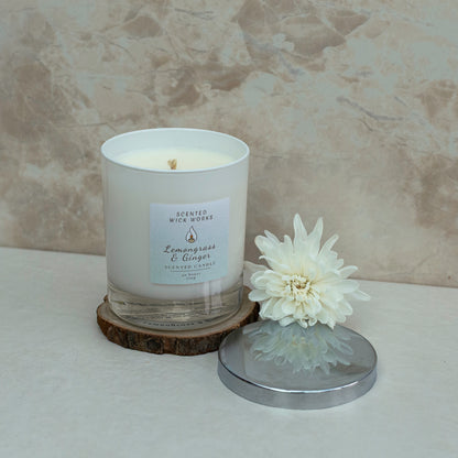 lemongrass & ginger 30cl scented candle