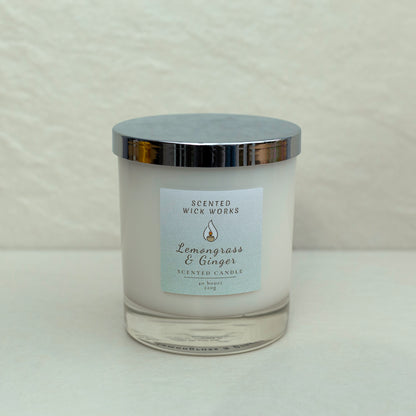 lemongrass & ginger 30cl scented candle