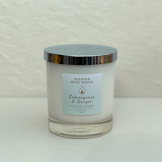 lemongrass & ginger 30cl scented candle
