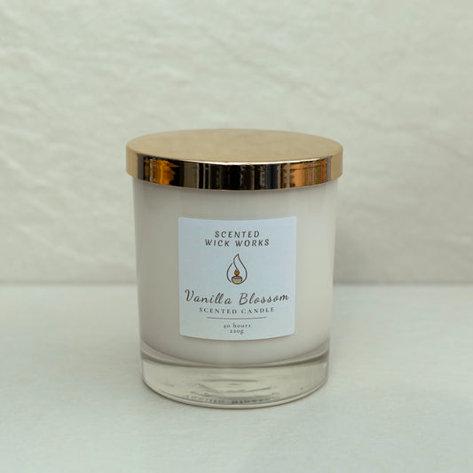 vanilla blossom 30cl scented candle