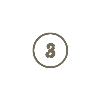 number 3 icon