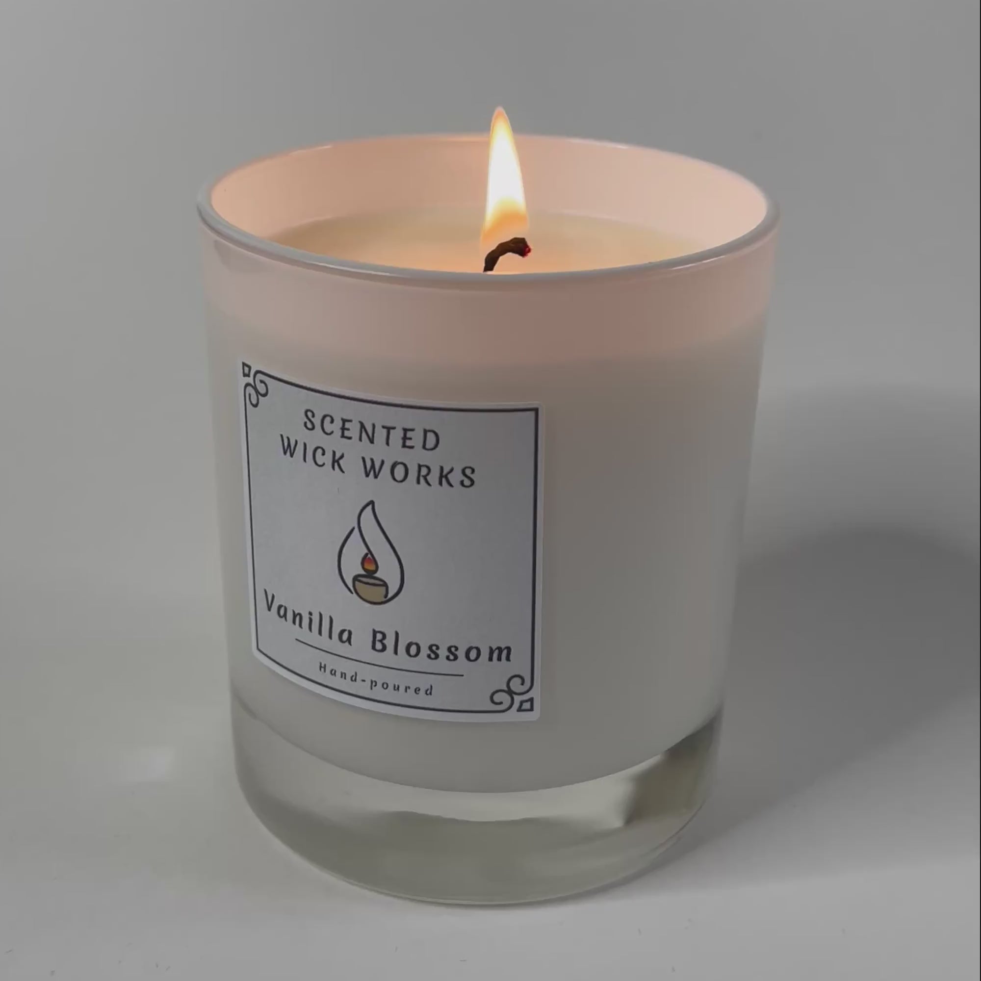 candle vanilla blossom